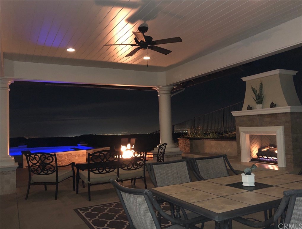 709 Crystal Mountain Circle Riverside, CA 92506 - Photo 1 of 1 Cabana and City lights
