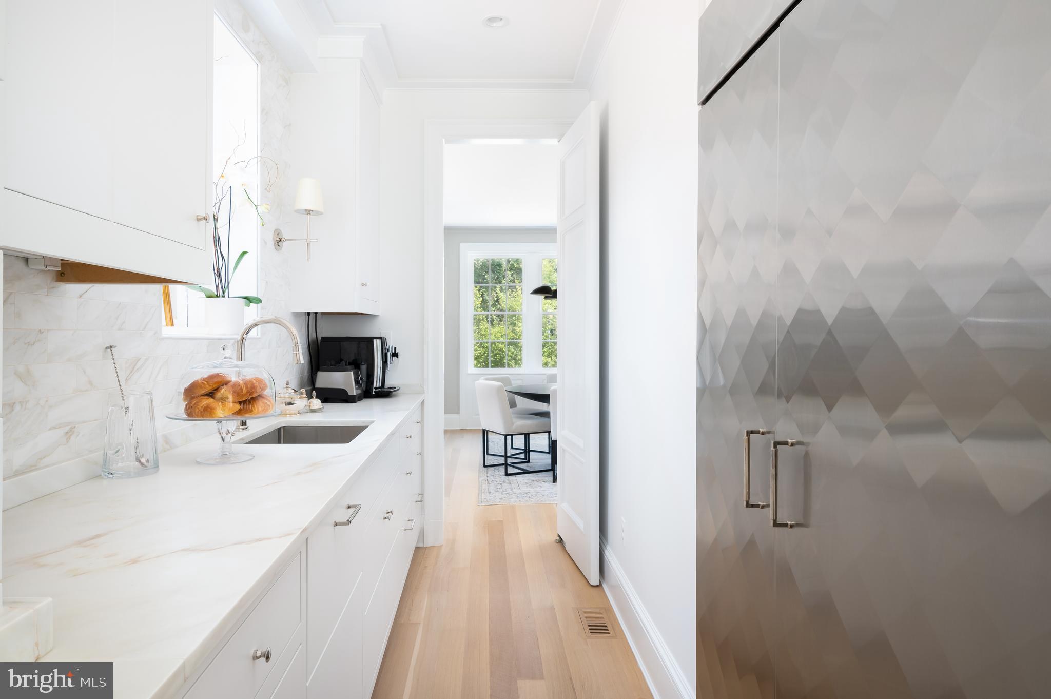 2302 Kalorama Road Northwest Washington, DC 20008 - Photo 12 of 35 Butler's Pantry with Custom Refrigerator/Freezer