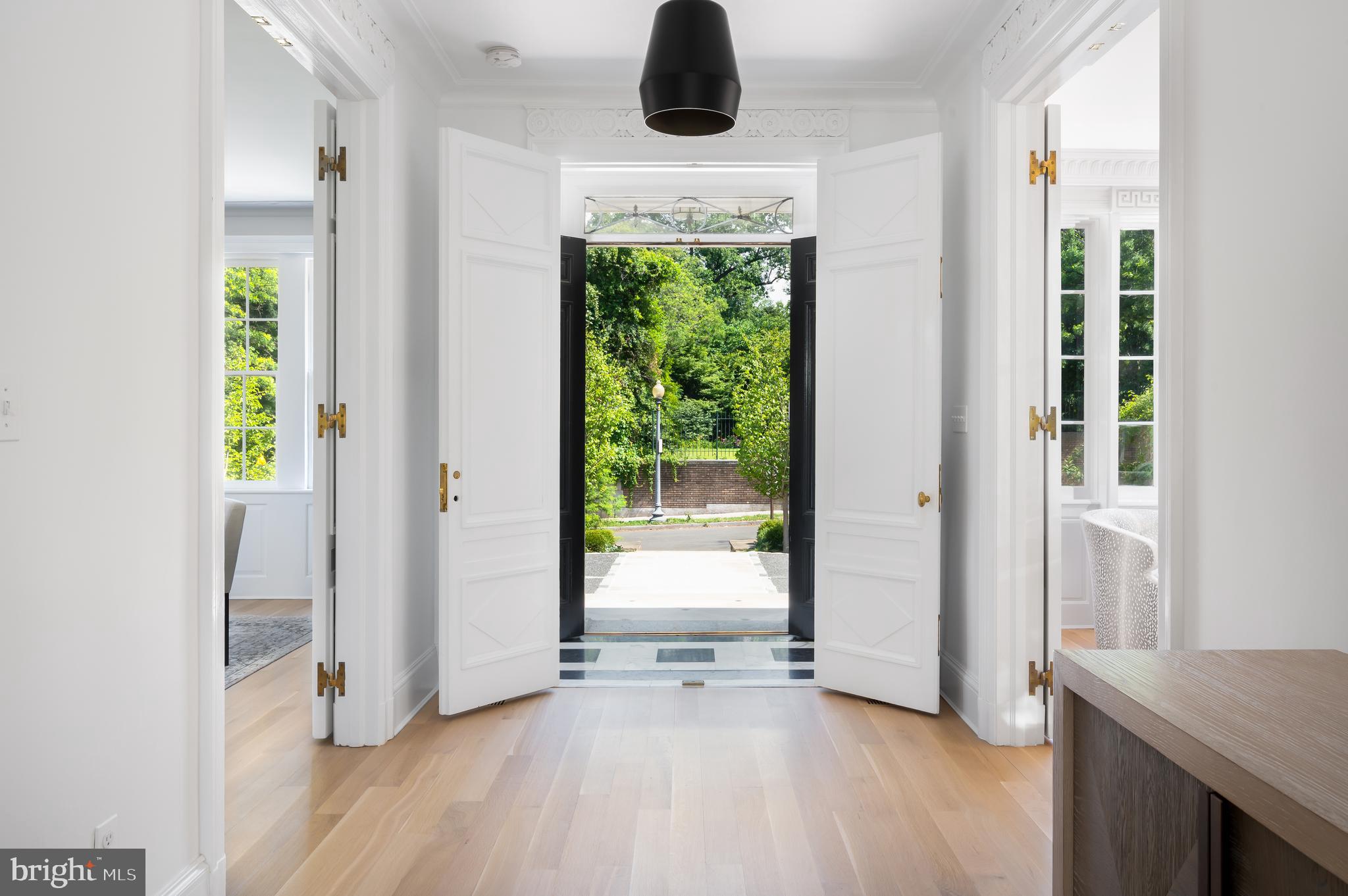 2302 Kalorama Road Northwest Washington, DC 20008 - Photo 4 of 35 Entry Vestibule with Original Marble Floor