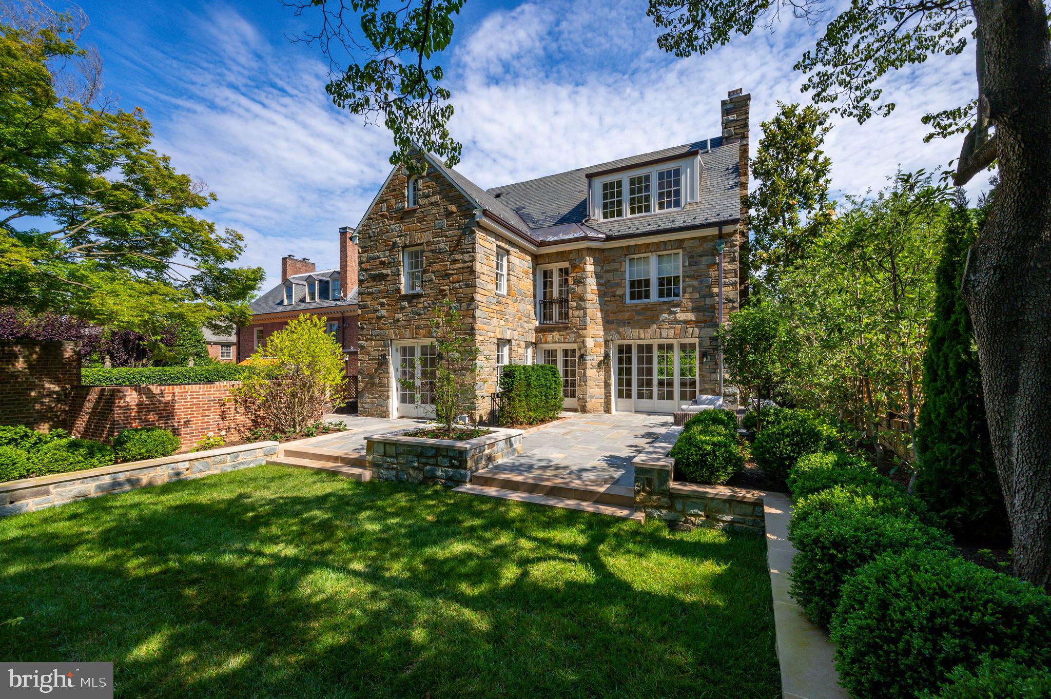 2302 Kalorama Road Northwest Washington, DC 20008 - Photo 32 of 35 Rear Terrace and Garden