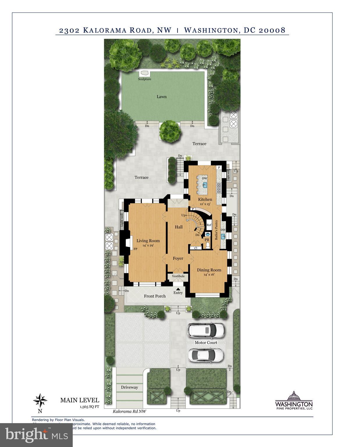 2302 Kalorama Road Northwest Washington, DC 20008 - Photo 34 of 35 Floor Plans