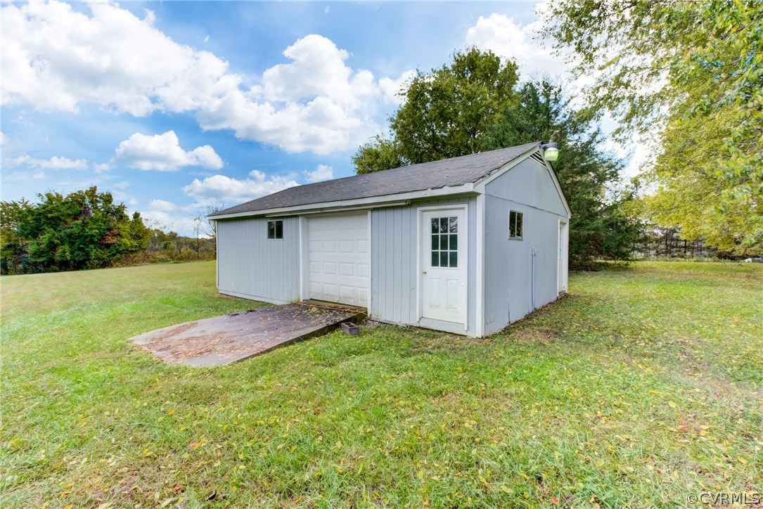 3048 River Road West Goochland, VA 23063 - Photo 42 of 49 a view of backyard with garden
