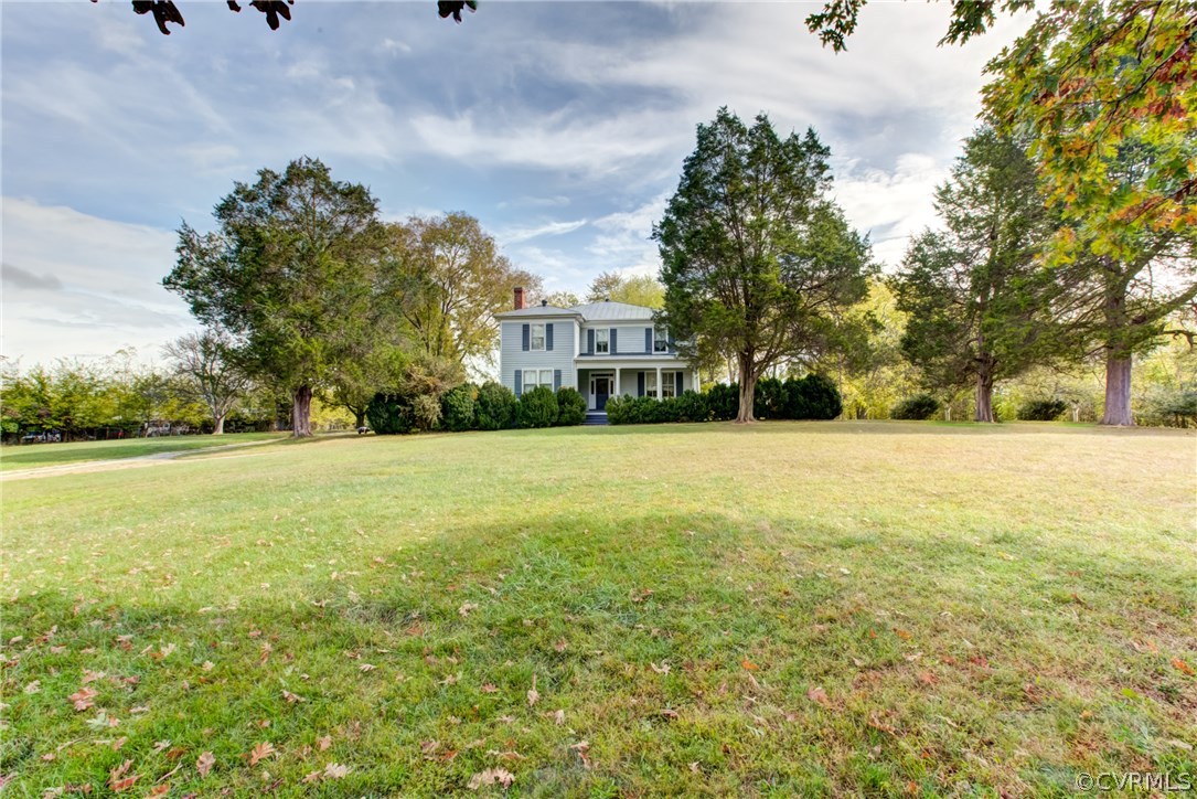 3048 River Road West Goochland, VA 23063 - Photo 45 of 49 a view of swimming pool with an outdoor space and seating area