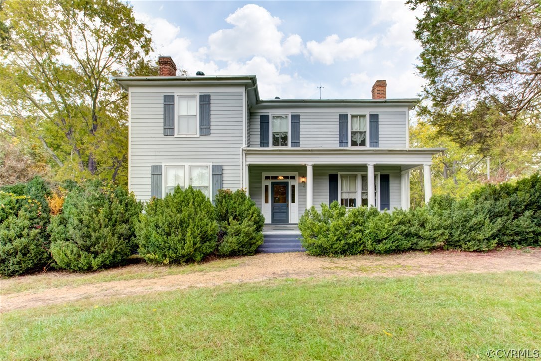3048 River Road West Goochland, VA 23063 - Photo 49 of 49 a front view of house with yard and green space