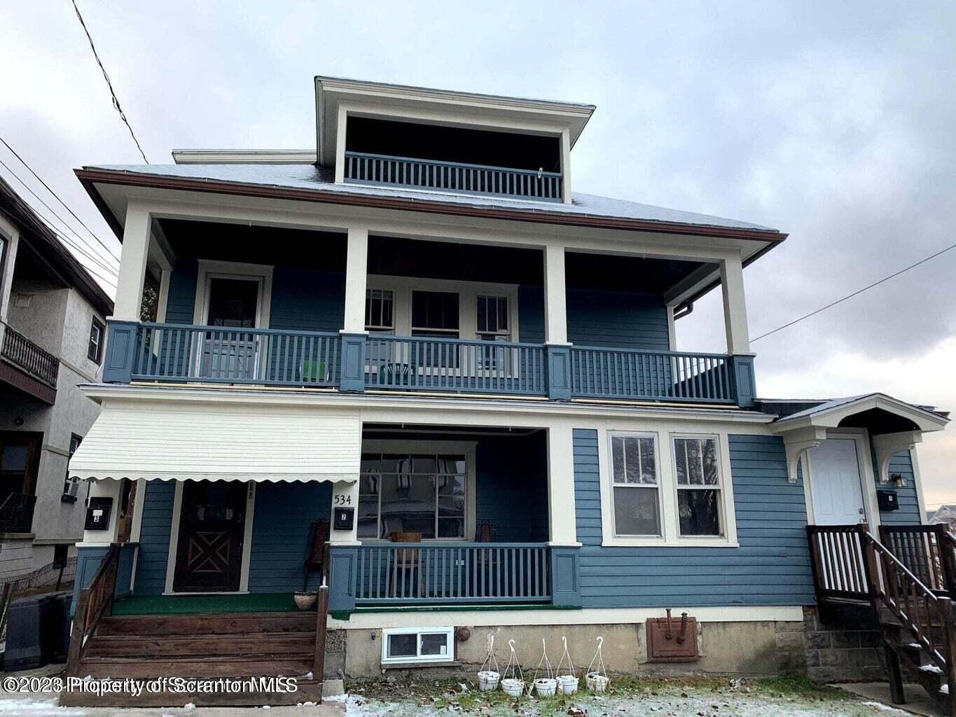 534 Fig Street, Unit 3 Scranton, PA 18505 - Photo 1 of 8 a front view of a house