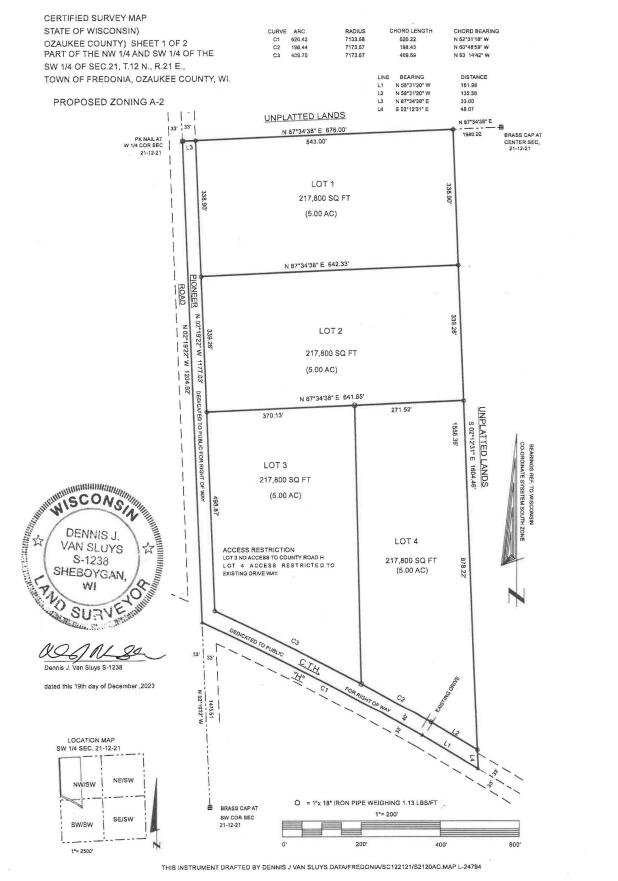 Survey with stamp 1225