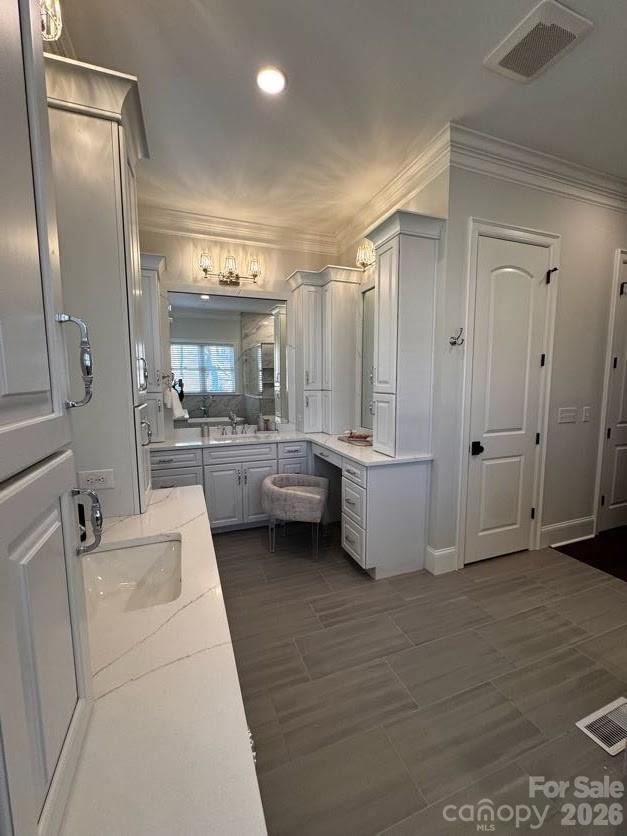 0 Lintel Road, Unit 3 Lancaster, SC 29720 - Photo 24 of 28 a bathroom with a double vanity sink mirror and shower