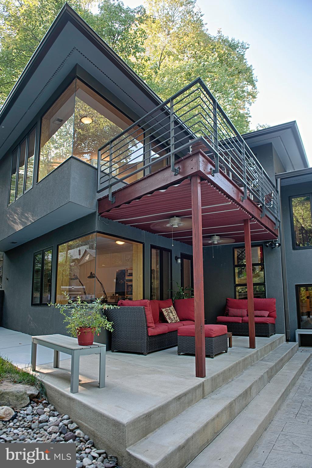 4301 37th Road North Arlington, VA 22207 - Photo 3 of 8 Large windows and multiple decks