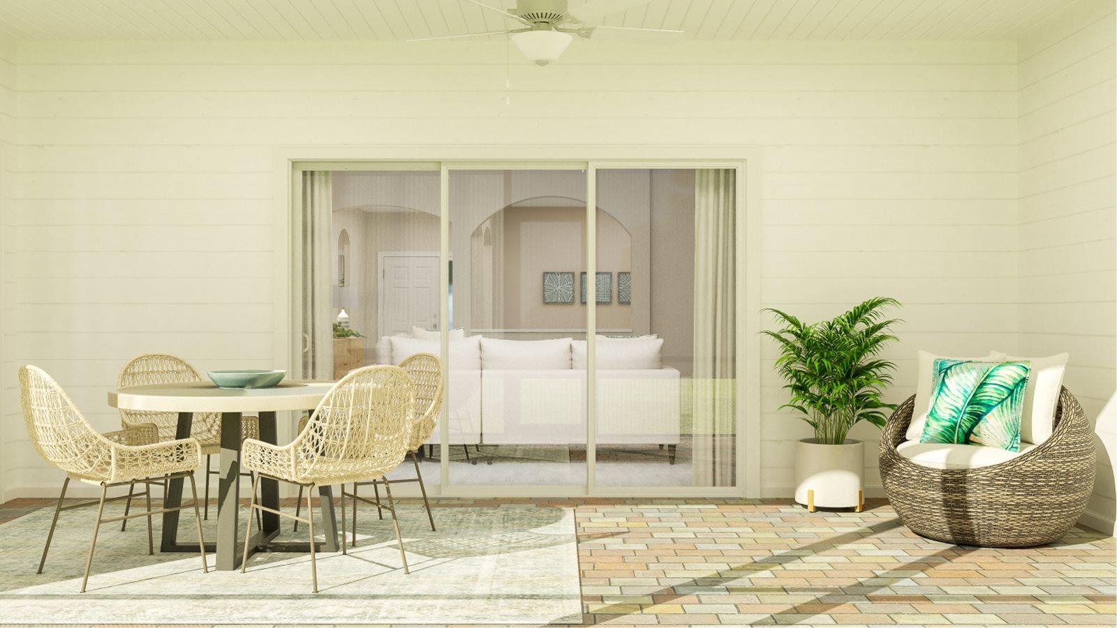 235 Bronze Street Fairhope, AL 36532 - Photo 4 of 15 COVERED BACK PORCH