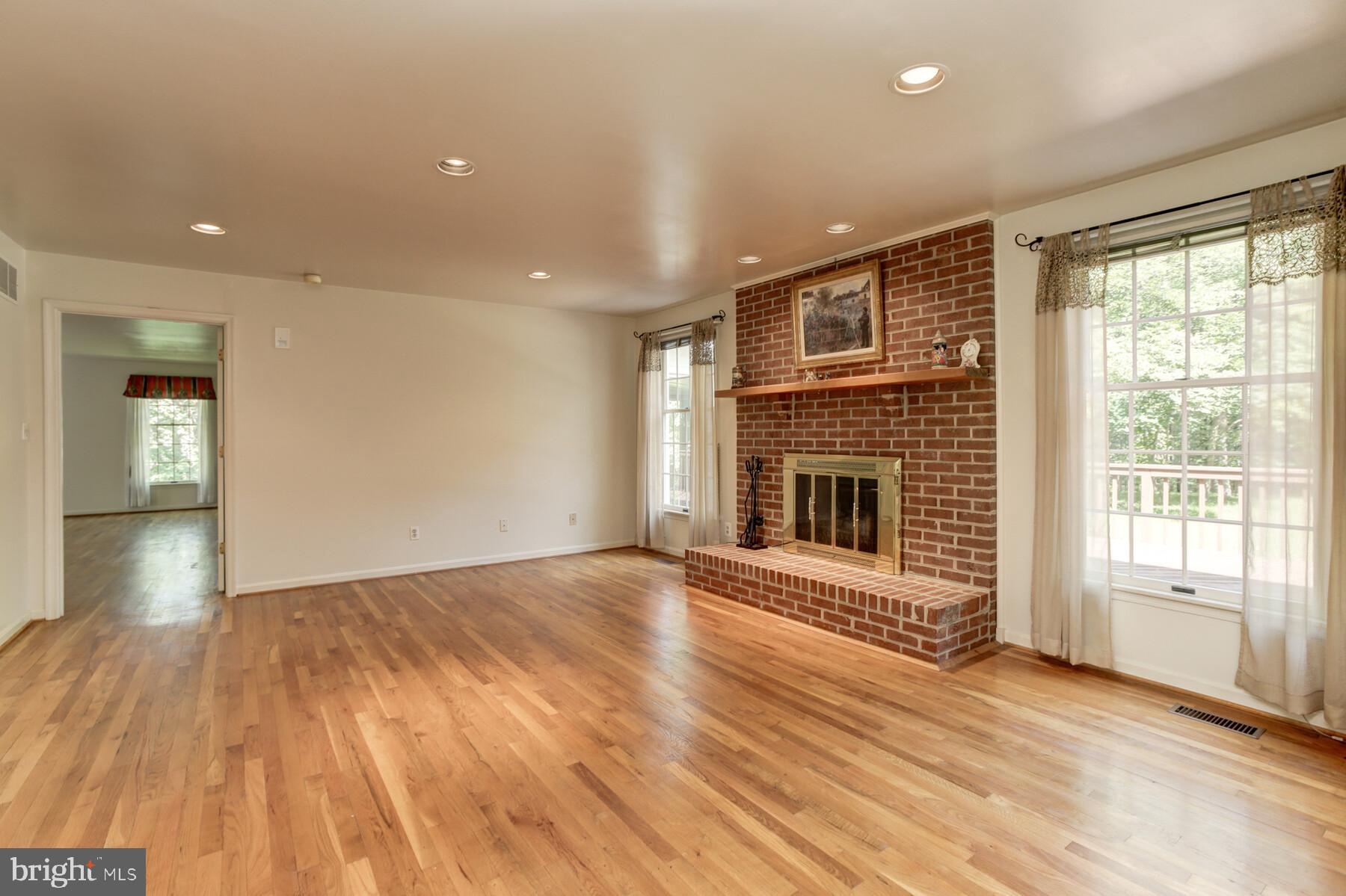 11798 Frederick Road Ellicott City, MD 21042 - Photo 13 of 33 Family Room with cozy fireplace