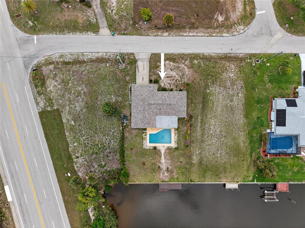 2484 Broad Ranch Drive Port Charlotte, FL 33948 - Photo 36 of 43 an aerial view of a house with a yard