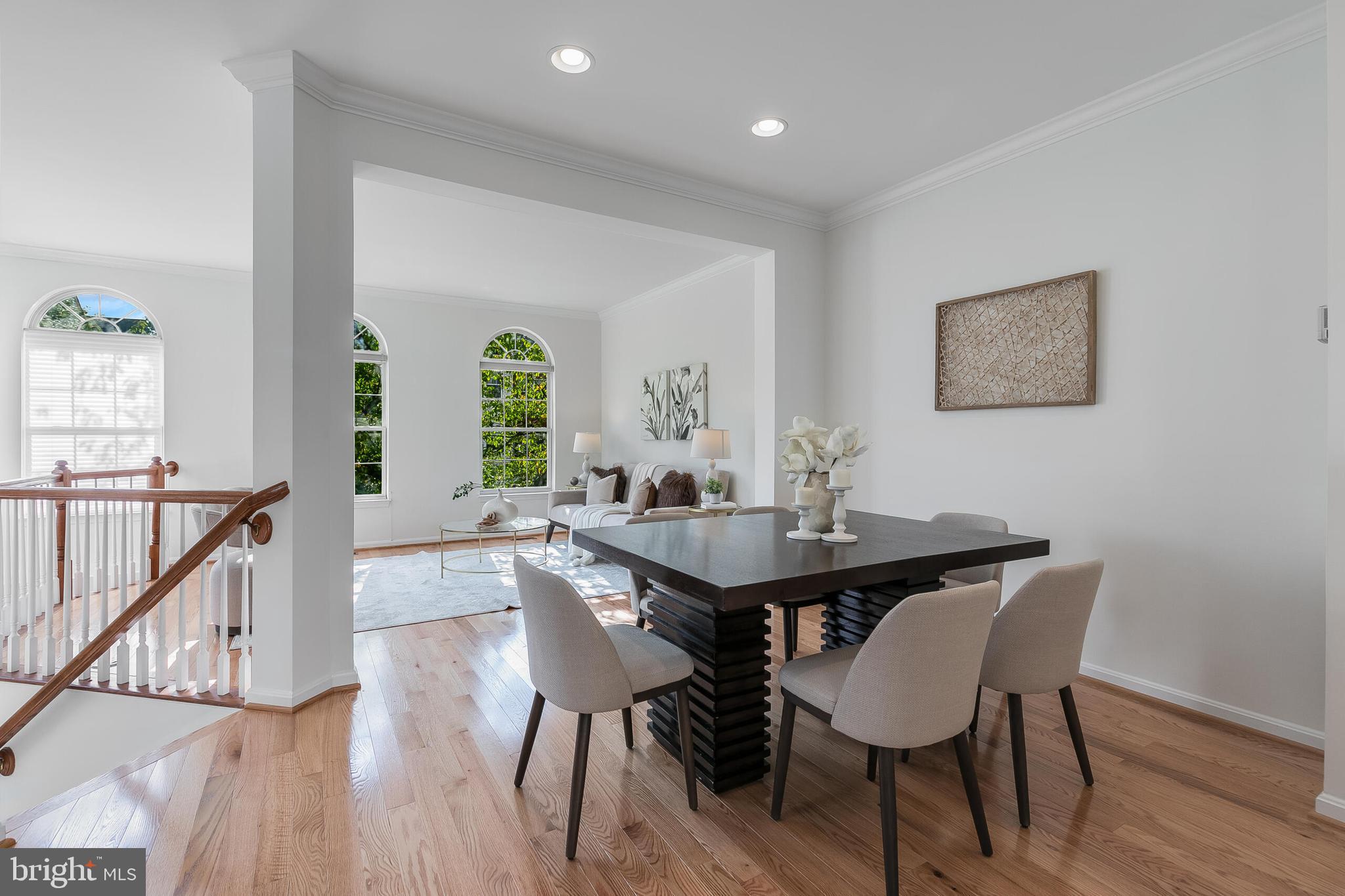 5454 Patuxent Way Alexandria, VA 22312 - Photo 11 of 51 Brand new hardwood floors on main level