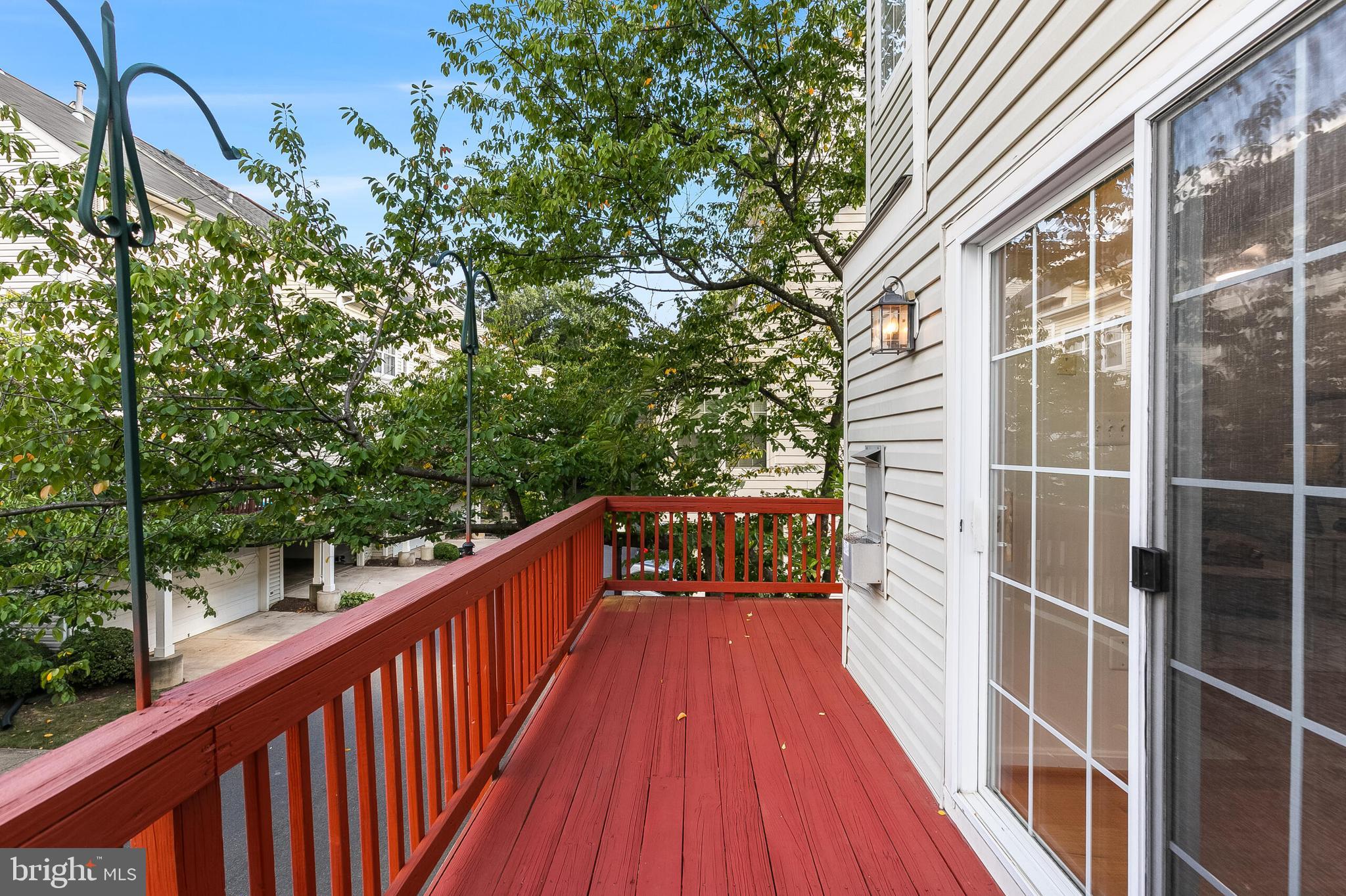 5454 Patuxent Way Alexandria, VA 22312 - Photo 30 of 51 Main level balcony deck