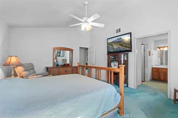 a view of a livingroom with a staircase