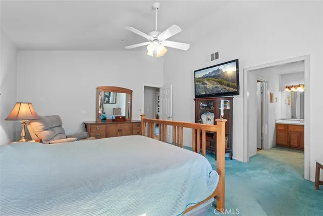 a view of a livingroom with a staircase