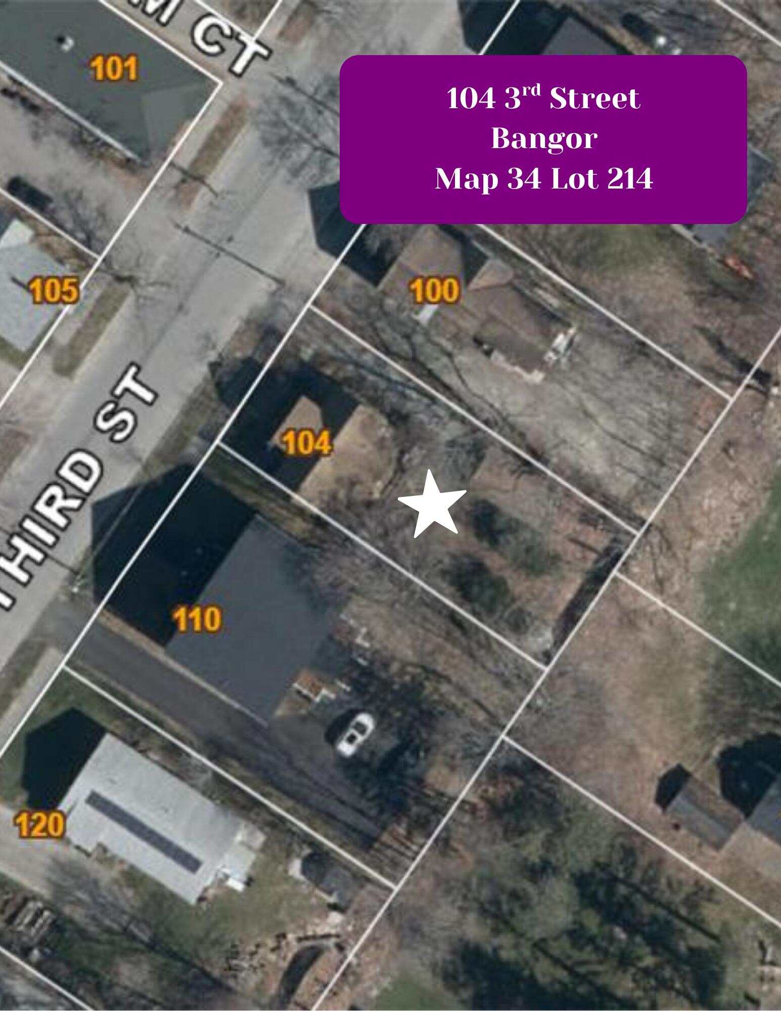 104 3rd Street Bangor, ME 04401 - Photo 48 of 48 104 3rd St Map