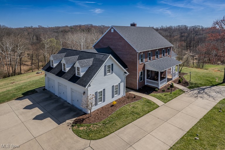 434 Rector Road Parkersburg, WV 26104 - Photo 3 of 50 Aerial view with a wooded view