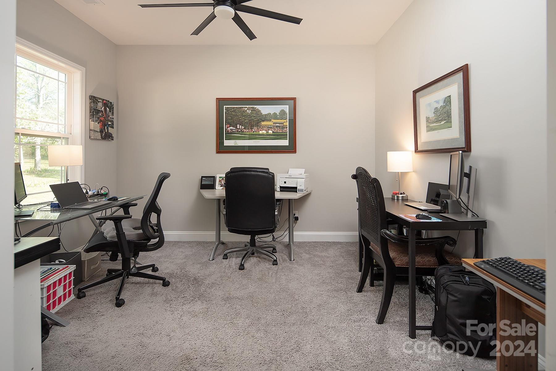 3000 Penninger Road Concord, NC 28025 - Photo 9 of 48 a view of a workspace with furniture and a window