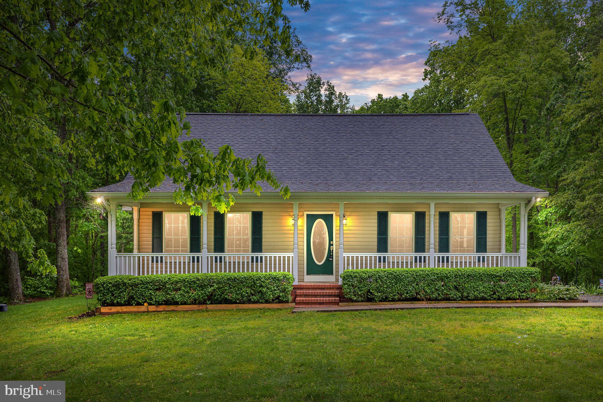 11020 Edenton Road Partlow, VA 22534 - Photo 28 of 33 Twilight Front View