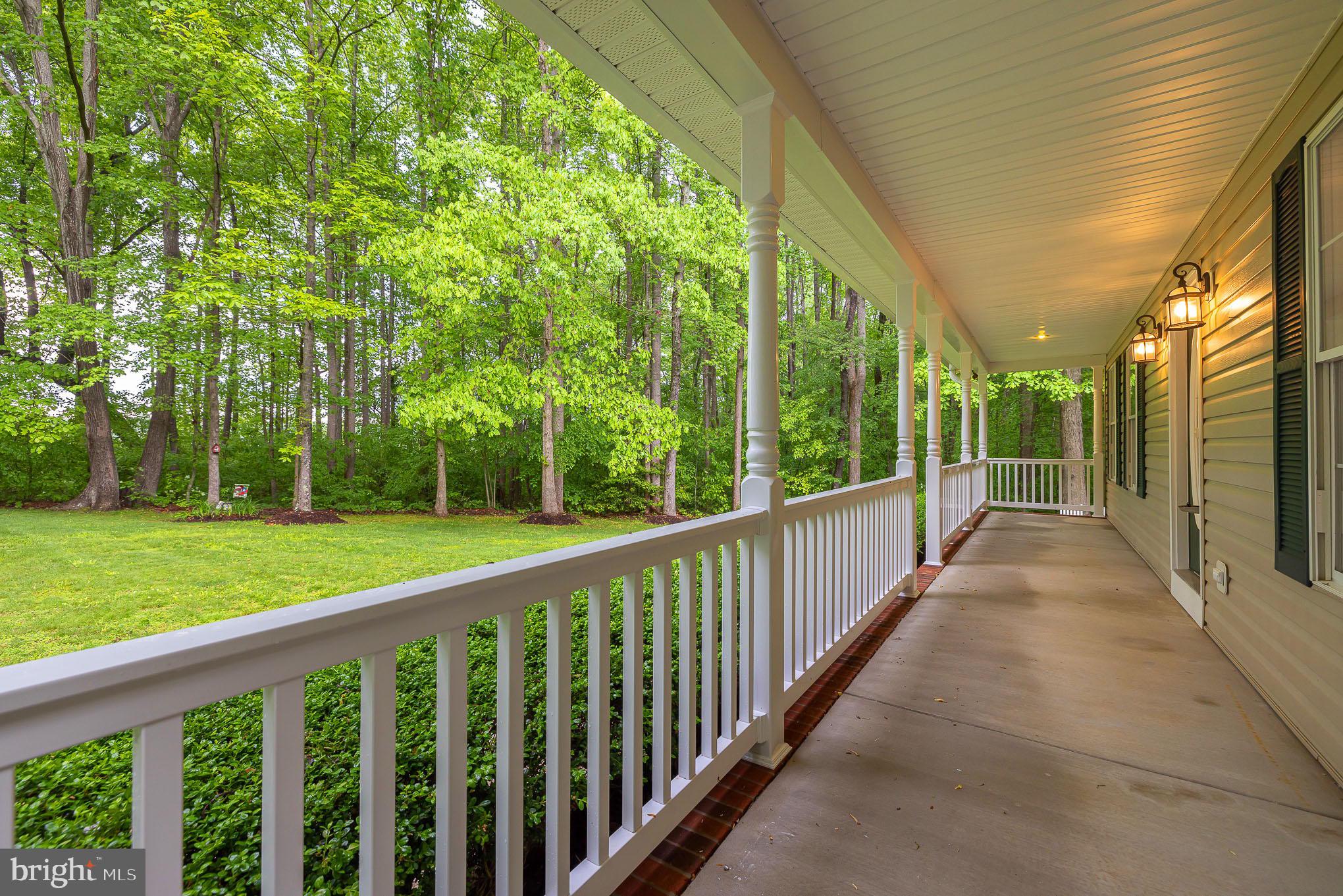 11020 Edenton Road Partlow, VA 22534 - Photo 3 of 33 Front Porch View of Yard