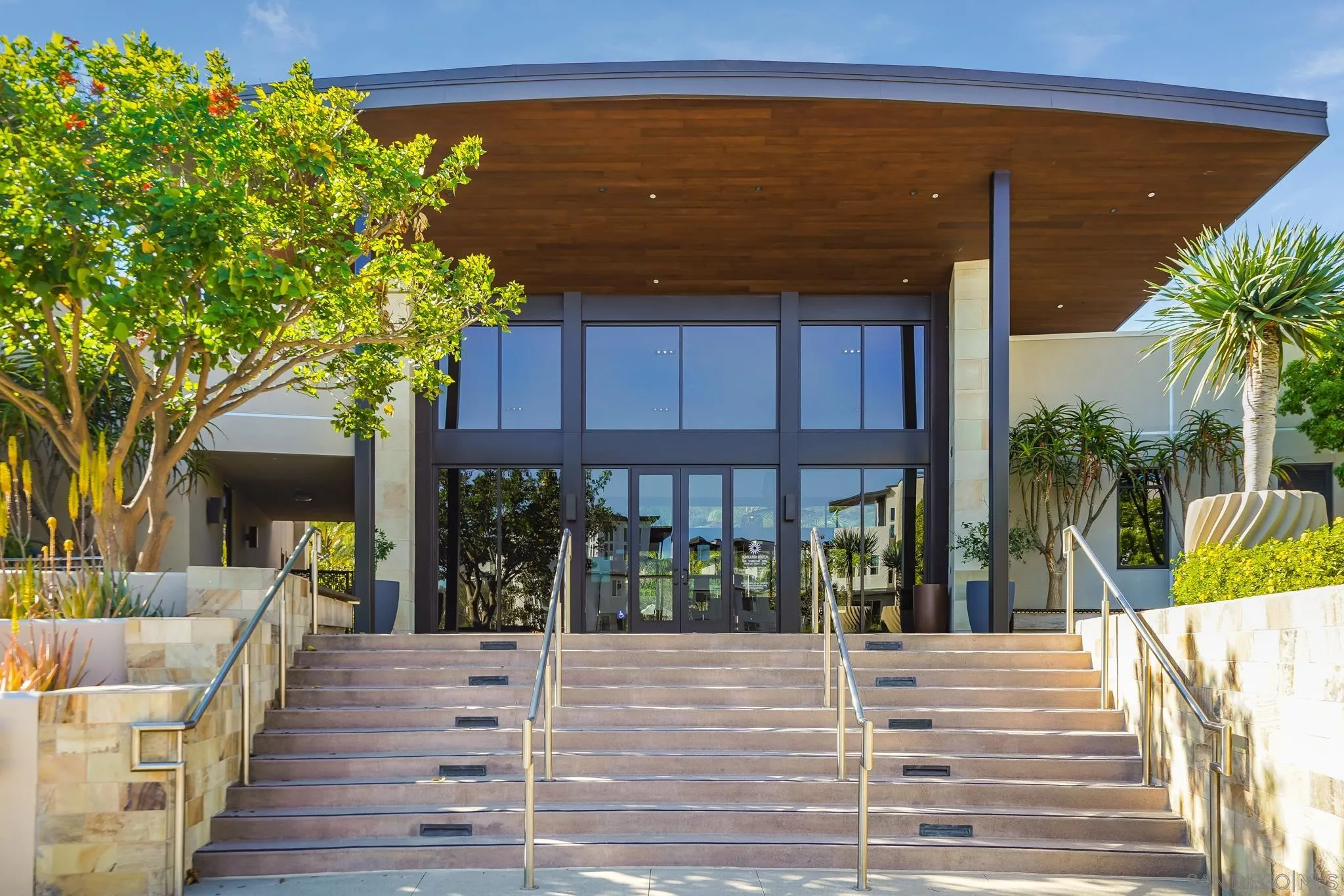 7803 Inception Way San Diego, CA 92108 - Photo 33 of 37 a view of a house with backyard porch and sitting area
