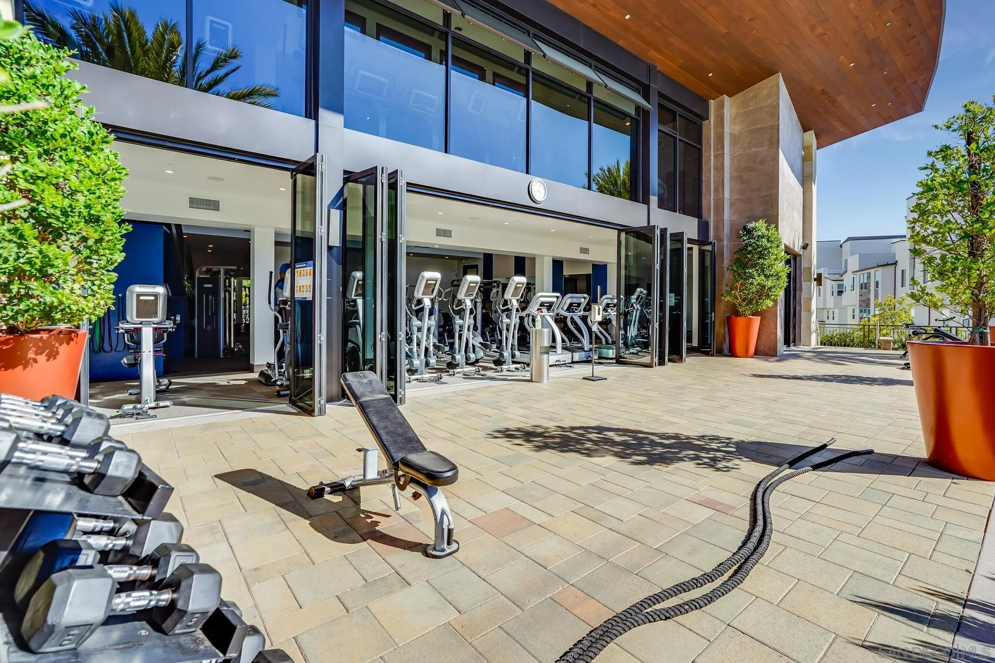 7803 Inception Way San Diego, CA 92108 - Photo 34 of 37 a view of a chairs and tables in patio