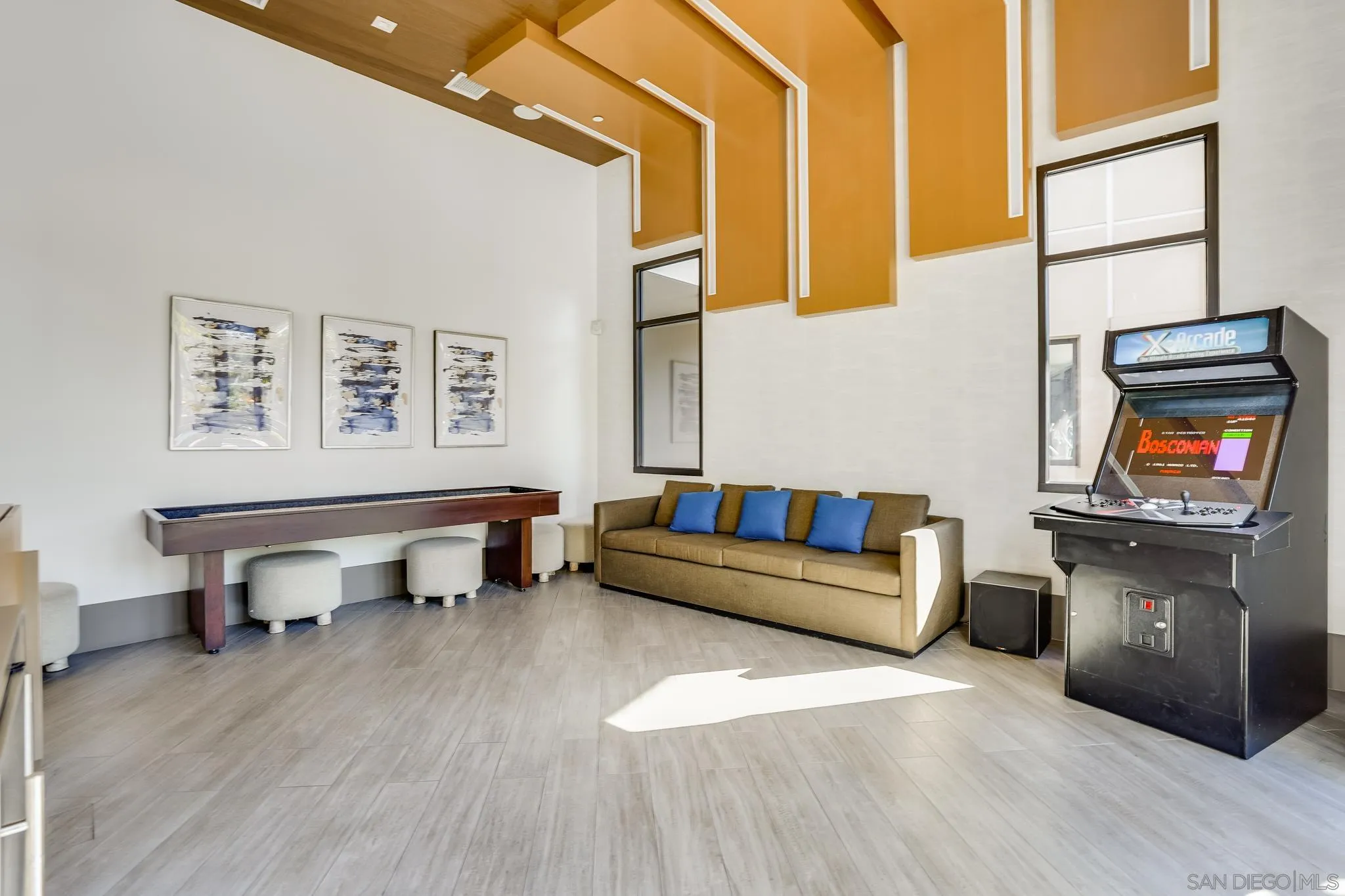 7803 Inception Way San Diego, CA 92108 - Photo 36 of 37 a living room with furniture and a wooden floor