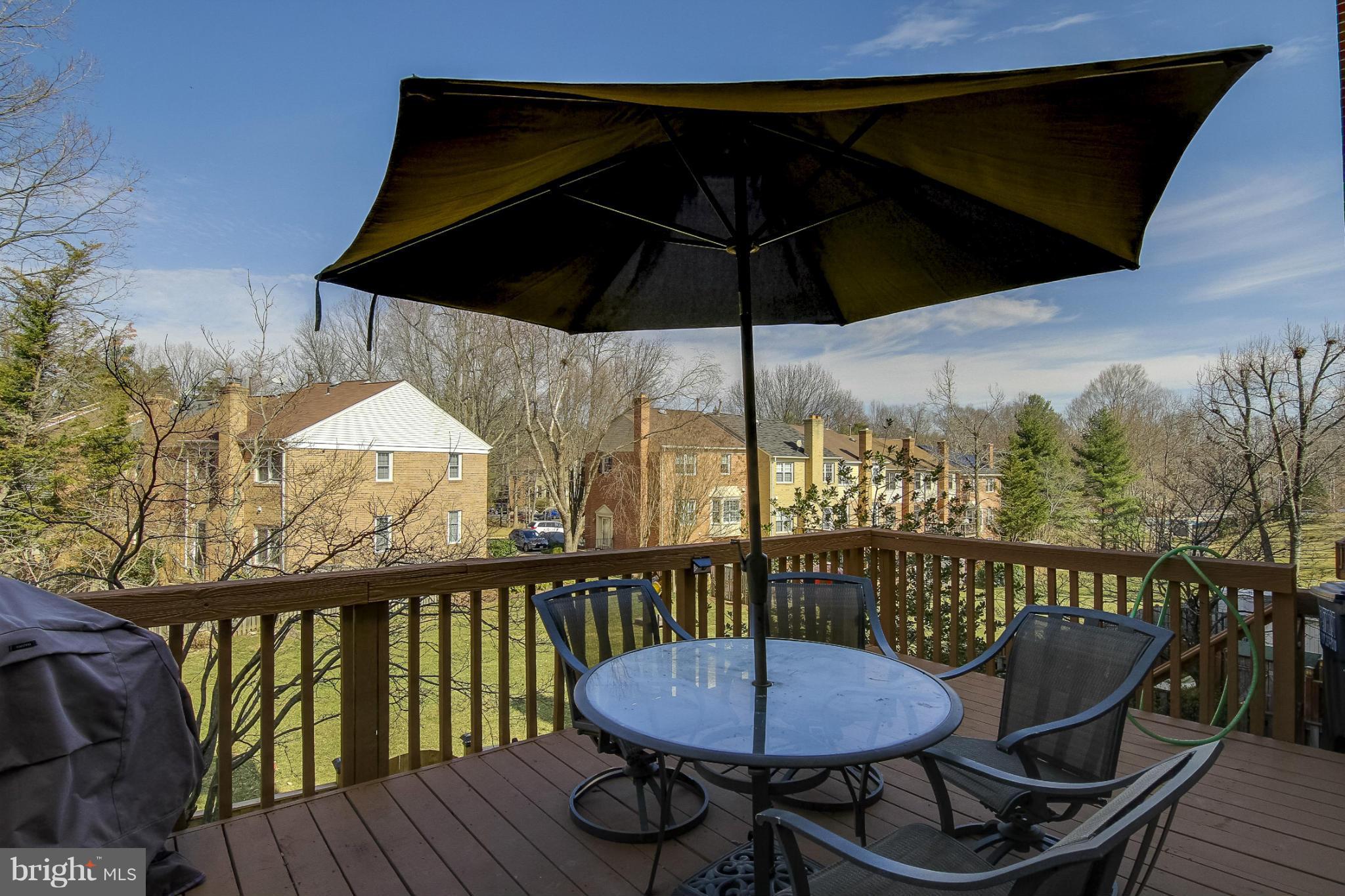 4815 Carriagepark Road Fairfax, VA 22032 - Photo 30 of 30 View from deck