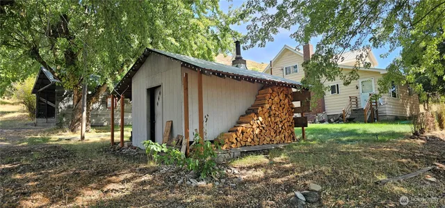a view of outdoor space and yard
