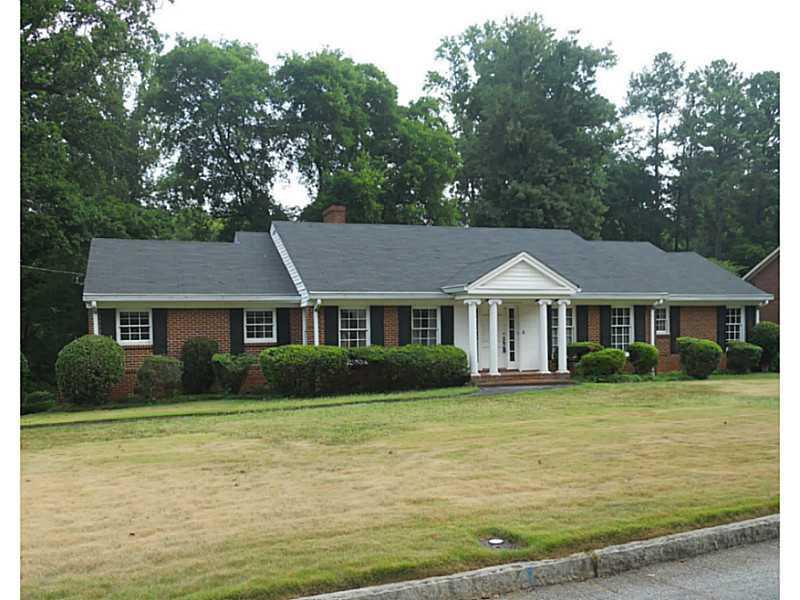 1791 Friar Tuck Road Northeast Atlanta, GA 30309 - Photo 1 of 1 Exterior Front.