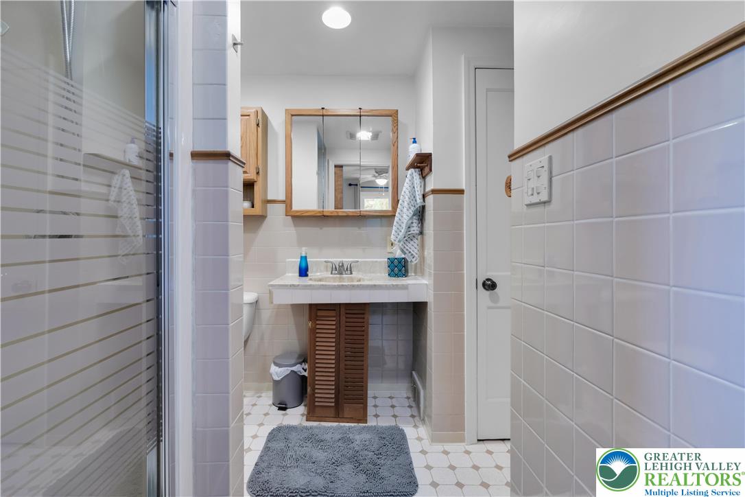 2242 Church Road Bethlehem, PA 18015 - Photo 26 of 74 a view of bathroom with a sink and mirror