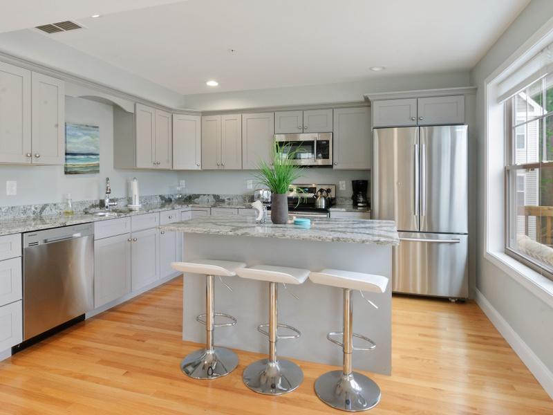 45 Post Road, Unit S6 Wells, ME 04090 - Photo 4 of 34 Kitchen with island