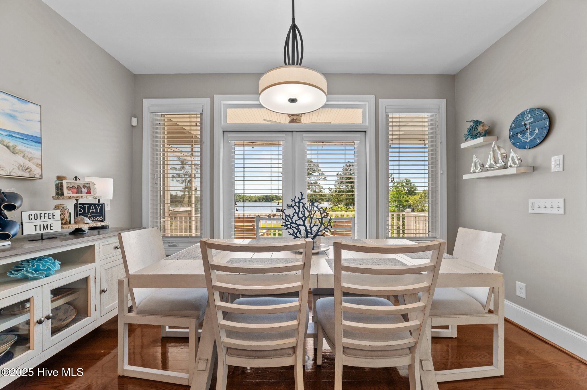 506 Long Point Road Chocowinity, NC 27817 - Photo 17 of 94 breakfast nook with doors to deck