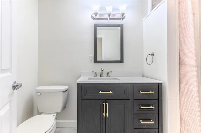 a backyard of a house