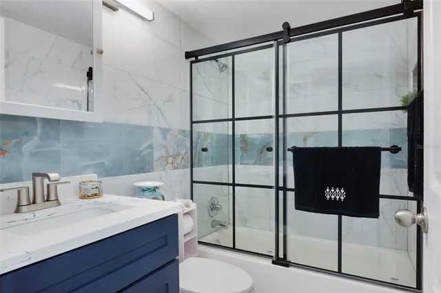 an aerial view of a ocean view