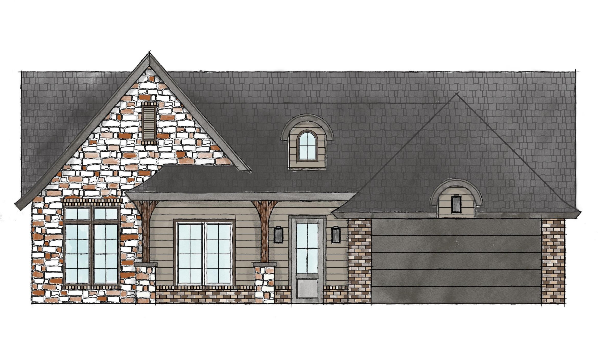 a black and white photo of a building