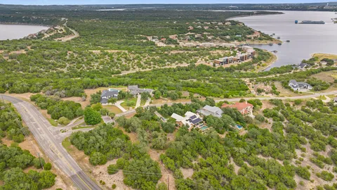 a view of a lake with an ocean