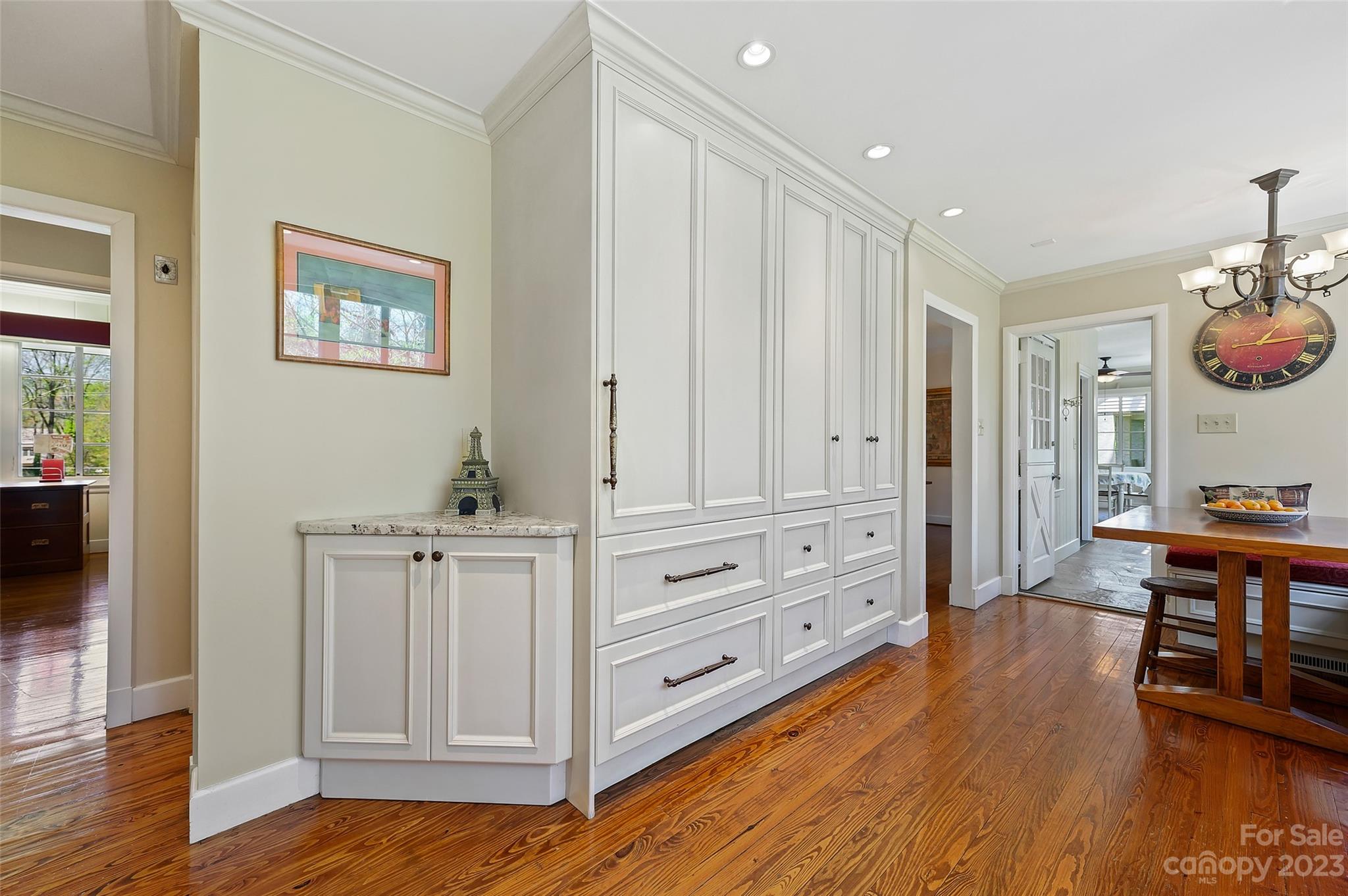 246 Shasta Lane Charlotte, NC 28211 - Photo 14 of 48 a view of a room with cabinet and wooden floor