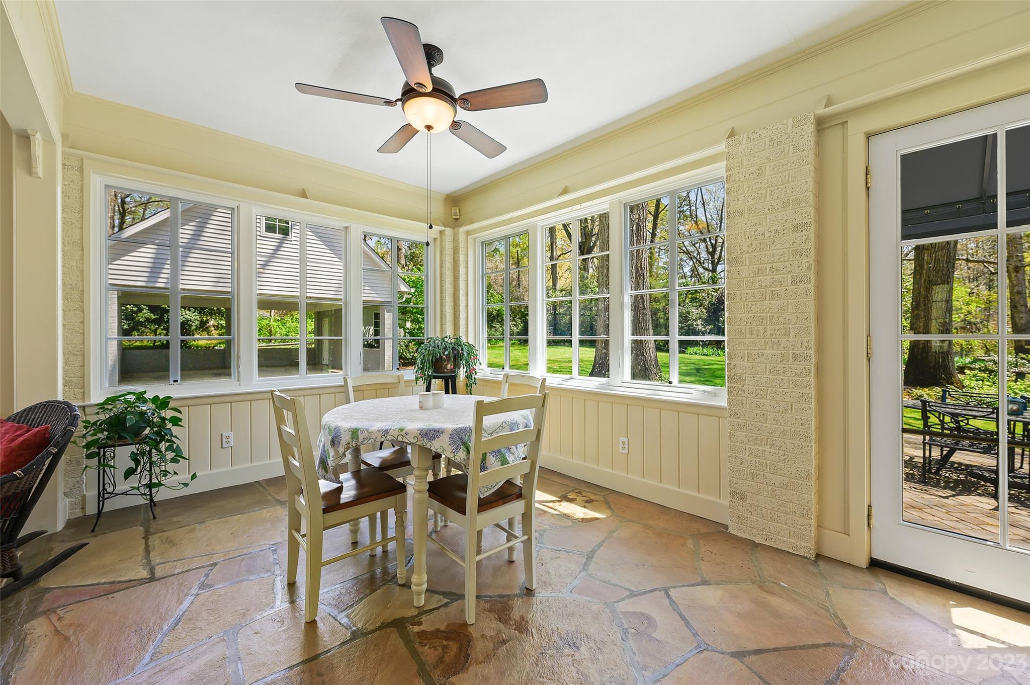 246 Shasta Lane Charlotte, NC 28211 - Photo 17 of 48 a view of a dining room with furniture window and outside view