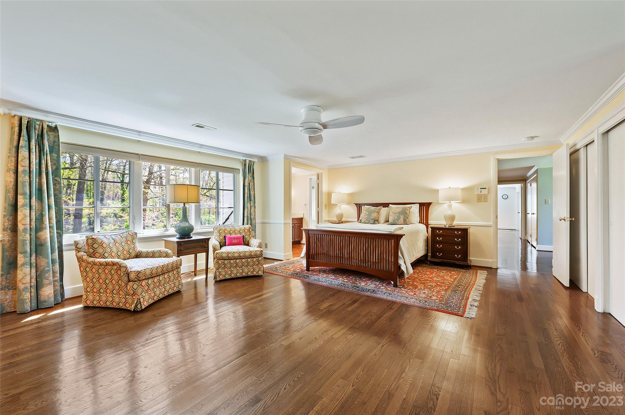 246 Shasta Lane Charlotte, NC 28211 - Photo 26 of 48 a living room with furniture and a large window