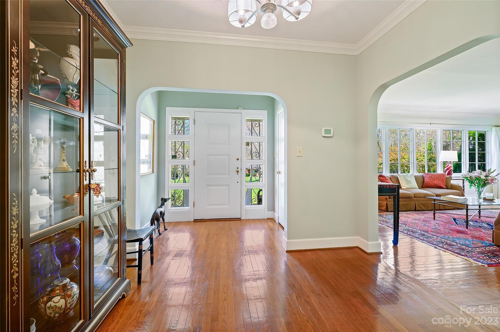 246 Shasta Lane Charlotte, NC 28211 - Photo 3 of 48 a view of a livingroom with furniture and hardwood floor