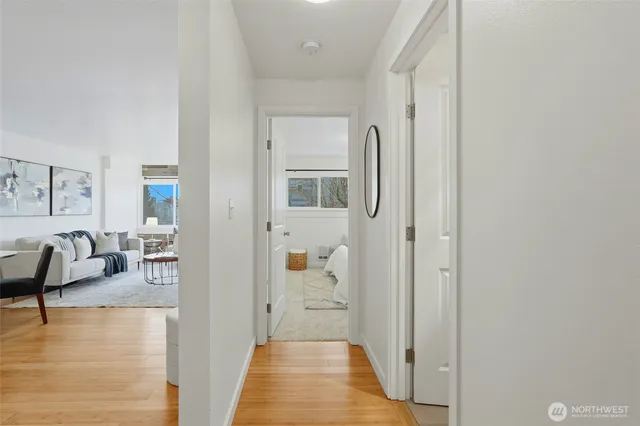 a view of a livingroom with furniture and window