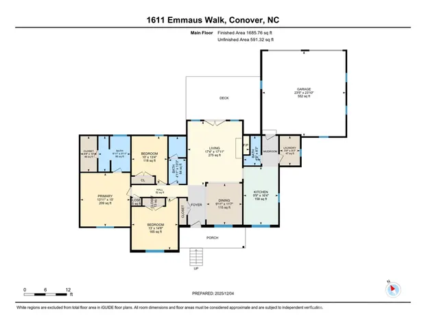 $399,999 | 1611 Emmaus Walk, Conover, NC 28613