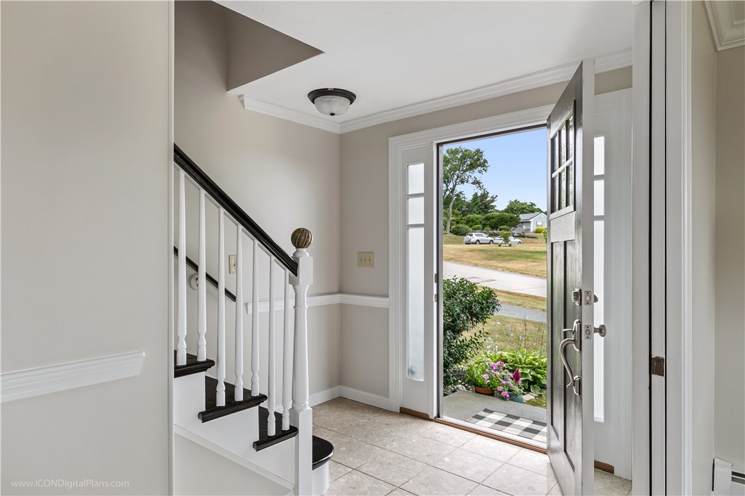 85 Lepes Road Portsmouth, RI 02871 - Photo 24 of 50 Back down the main wide open hallway, the bedrooms are on the 2nd level.