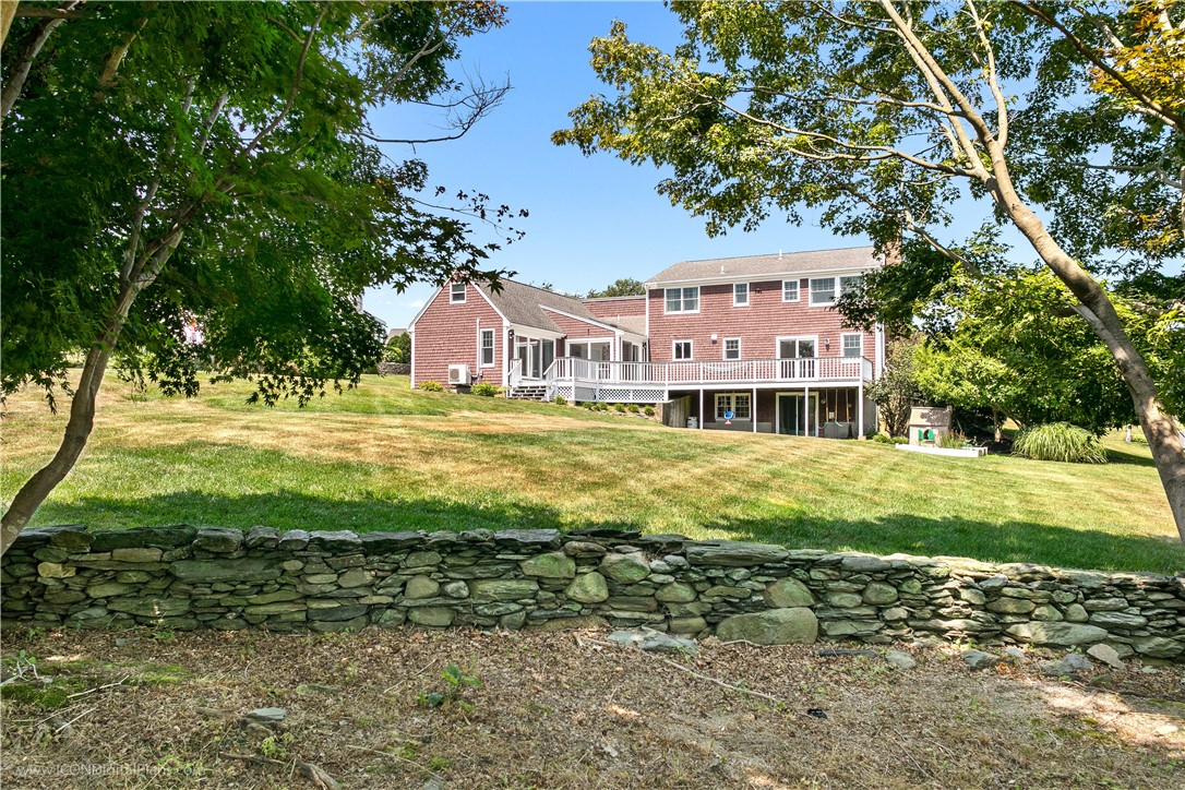 85 Lepes Road Portsmouth, RI 02871 - Photo 46 of 50 Bonus area behind the stonewalls was cleared and provides shade .