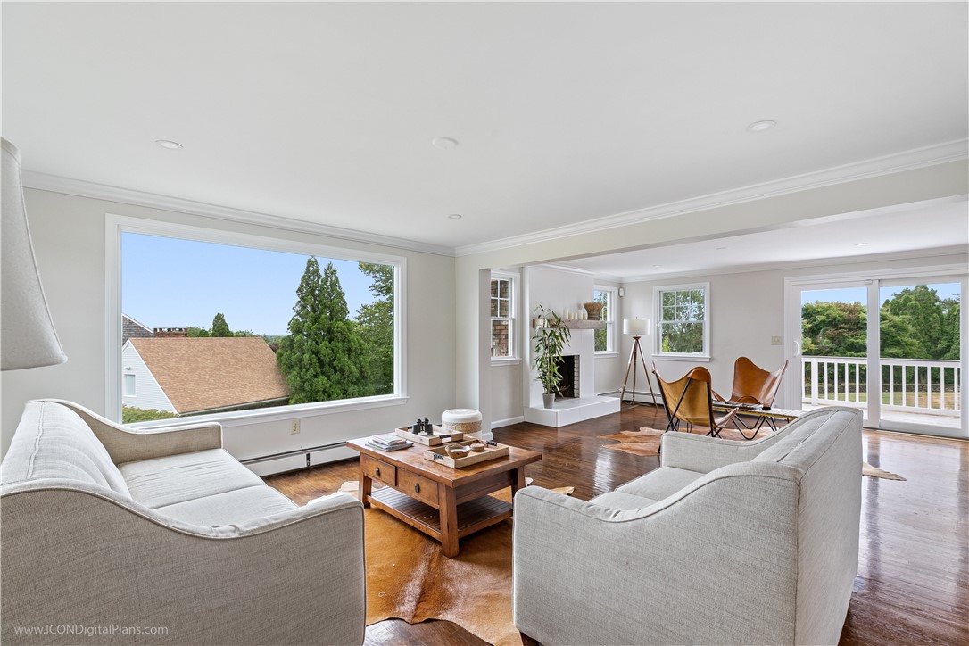 85 Lepes Road Portsmouth, RI 02871 - Photo 8 of 50 This expansive east facing windows brings the outside in.