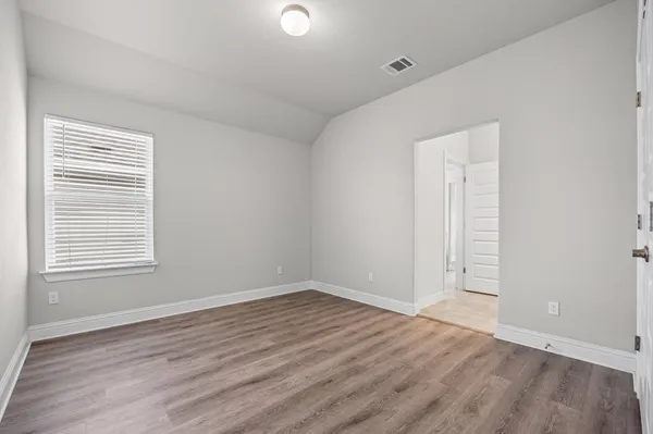 wooden floor in an empty room