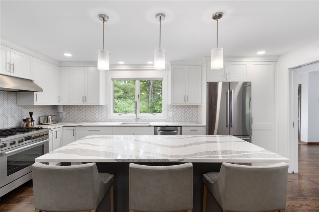 257 Shannock Road South Kingstown, RI 02879 - Photo 4 of 48 Newly renovated kitchen with high end appliances.