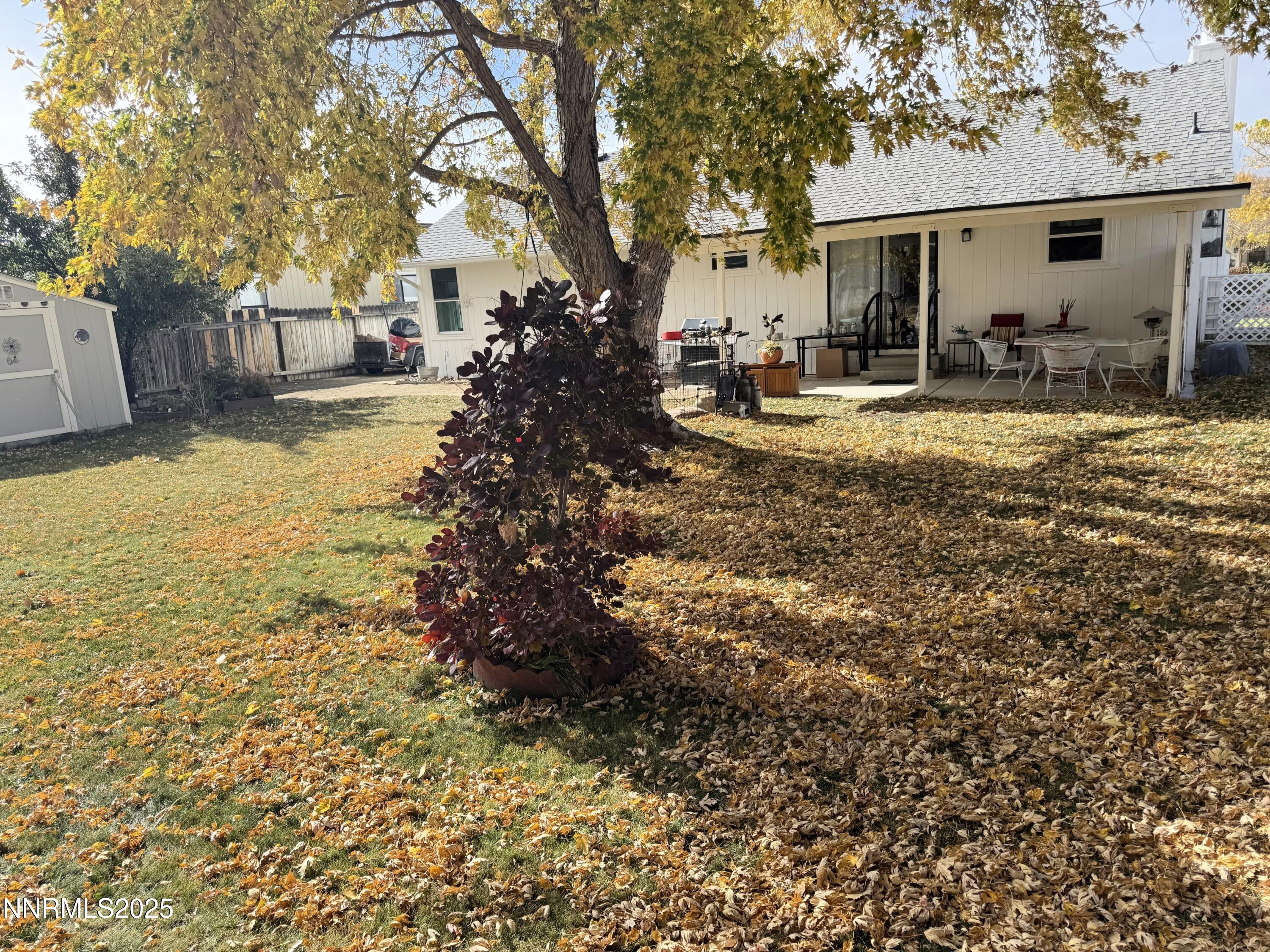 1348 Leonard Road Gardnerville, NV 89460 - Photo 12 of 13 a front view of house with yard and trees around