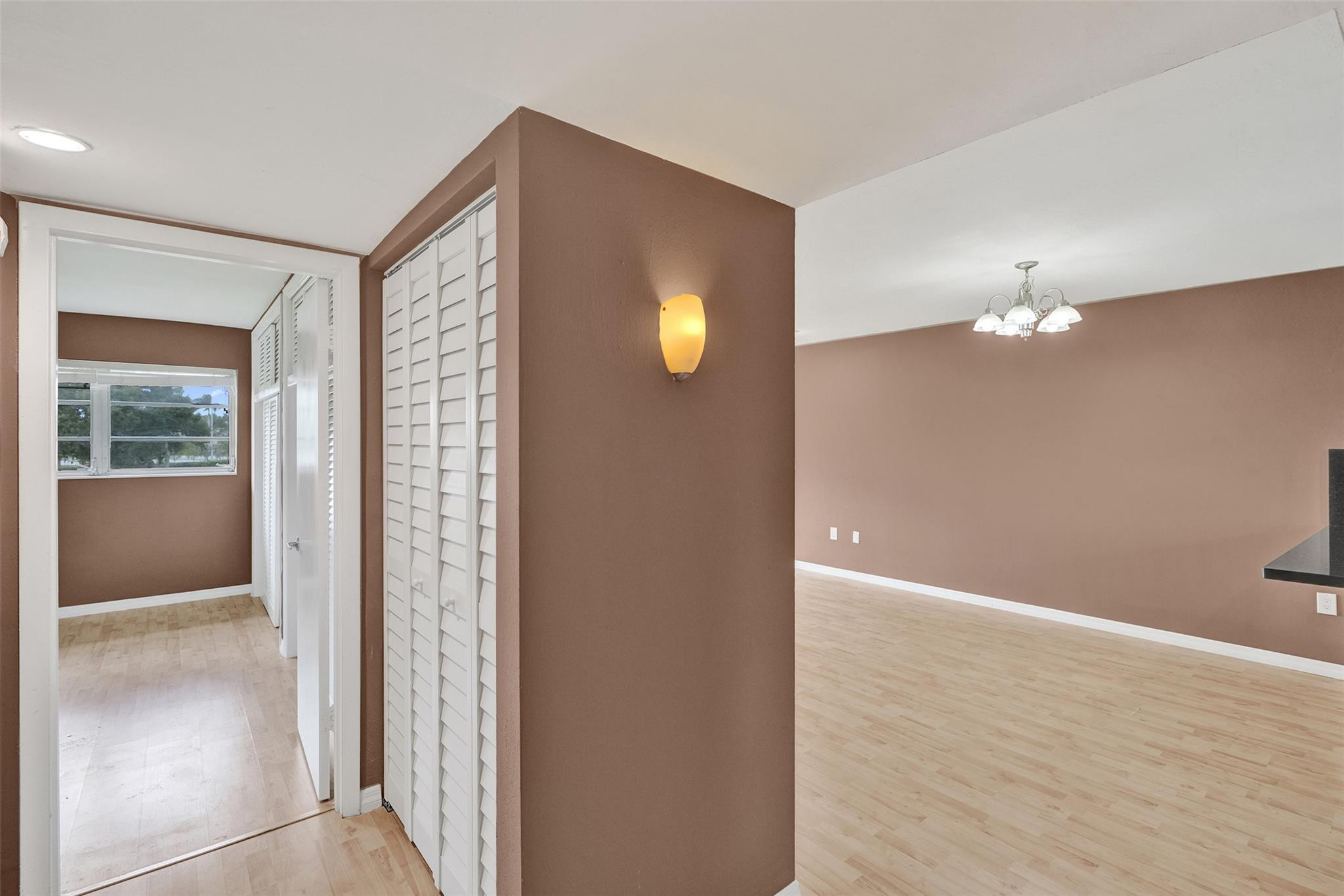 7580 Southwest 82nd Street Miami, FL 33143 - Photo 13 of 23 a view of an empty room with window and wooden floor